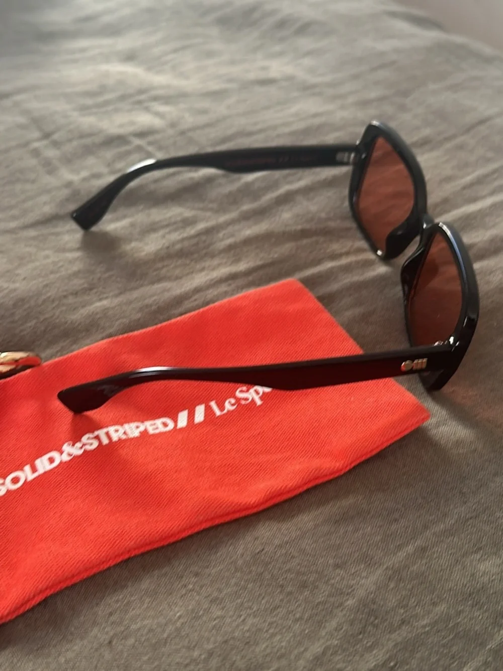 Le Specs x Solid & Striped Square Sunglasses